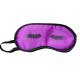 Purple Practical Airplane Sleep Blindfold Eye Mask Customized On Design / Color