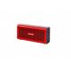 Red A2DP & AVRCP Music Box Wireless And Bluetooth Speakers AUX 6W Speaker