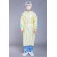 50GSM Reusable Yellow Stripe General Medical Isolation Gown