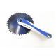 BICYCLE CHAIN WHEEL AND CRANK C P COLOR 170 MM 38 T 36 T FIX BIKE