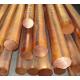 Copper Solid Round Bar / Copper Round Bar Dia 10 - 100mm C11000 C10200