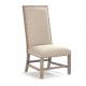 Wholesale modern designer round birch wooden Dining chair in home