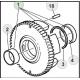 RE47276  Clutch Kit  For JD Tractor Models 6100, 6200, 6200L, 6300, 6506, 6800, 7200, 7600