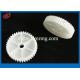 Motor Drive Gear 40T Diebold ATM Parts 368 UTRA White Color