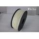 3D Printer White Filament ABS, 1.75mm 1kg Impressora 3D Filament consumables Material
