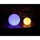 Multi - Color Change Solar LED Ball IP68 Waterproof With Remote Control