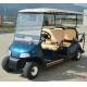 48V Maintenance-Free Battery Operate Electric Small Golf Carts With 6 Sofa Seats