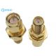 Male To Female Bulkhead Waterproof Sma To Rp Sma Adapter Straight Gold Plated