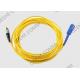 2.0mm Simplex SC To FC 9/125um Fiber Optic Patch Cord