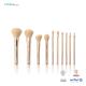 Roll Printing Snowflakes Synthetic Hair Makeup Brush Gold Color