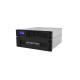 40Hz-70Hz Output Frequency Rack UPS Power Supply With 0.9 Power Factor Black Color