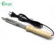 CX - 100W Wooden Handle Soldering Iron 300-1500℃ Stability Temperature