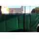 25dB temporary noise barriers composite laminated fabric 1.2mm outside please pvc plastic film