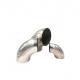UNS S31803 Duplex Stainless Steel Pipe Fittings Elbow Short Radius Bend SCH40 ASME B16.9 90D