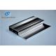 6463-T5 Polishing Aluminum Extrusion Profiles Products With Silver Color