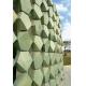 Custom Made Shape Terracotta Facade Panels , External Rainscreen Cladding