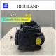 Highland HPV90 Manual Control Hydraulic Axial Piston Pumps For Walking Machinery