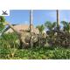 Realistic Full Size Dinosaur Lawn Decorations Artificial Moving Dinosaur Model