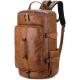 Stylish Men Weekender Duffel Travel Bag Customized PU leather Material