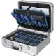 Custom Size Aluminium Tool Case , Helicopter Carrying Case With Tiered Trays