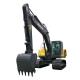 High Efficiency Heavy Duty Excavator 38 Tons Operating Speed 2-5Km/H