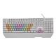Multi Function Gaming Computer Keyboard Rainbow Luminous With CE / ROHS Certificate