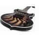 Custom Wylde Audio Odin Grail Charcoal Burst Buzzsaw Electric Guitar Accept OEM