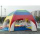 6 mts outdoor colorful advertising inflatable tent made of pvc tarpaulin for shows or events