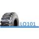 Black OTR Bias Ply Off Road Tires LQ101 Pattern 16 / 17 - 20 / 17.5 - 25