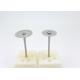 Plated Rapid Zirconia Cutting Burs Flexible 19mm Rotary Cutting Disc For All Ceramics