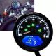 Dual Speed 8-18V 35W Motorcycle Meter LCD Electronic Motorcycle Tachometer