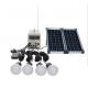Portable solar system DC 20W Solar lighting kit Phone charger