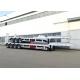 Mechanical Ladder 3 Axle 60 Tons Lowbed Truck Semi Trailer