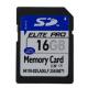 16GB SD memory card for portable electronic devices