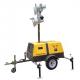 4 x 1000 Watt Gasoline Or Diesel Trailer Mounted Light Towers Elevating Height 1800-9000mm