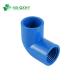 45 Degree Tee Plastic Fitting Bright Red and Blue Ideal for Water Treatment Solutions