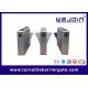 Stainless Steel Flap barrier Gate with Anti-tailing Function For Metro Stations