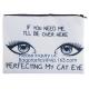 Personalized Zipper Pouch Customized Makeup Bag Canvas Cosmetic Bag,Fashion Ladies Canvas Cosmetic Bag for Makeup PACK