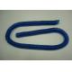 Plastic Transparent Blue Coiled Bungee Lanyard Tether Ready for Attachment