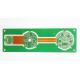 Double-sided Rigid Flex PCB Printed Circuit Board with Green SM + Coverlay Soldermask Type