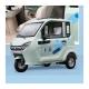 Electric Tricycle Adult 3 Wheel Closed Scooter with Cabin and 50-70km Driving Mileage