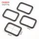 Bag Parts Metal Buckle 1 Inch Custom Rectangle Ring for Bag Strap and Webbing Belts