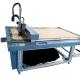 All Aluminum Countertops Cutting Machine with Flatbed Printer Blue Frame Silver Case