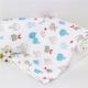 Unique Cute Baby Swaddle Blankets , Muslin Cloth Baby Wraps Super Absorbent