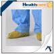 Blue Color Disposable Shoe Covers CPE Round Or Flat Elastic Size With CE ISO FDA
