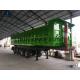 5 Axles Dump Semi Trailer  70 Tons Loading  Low Consumption For Mineral Goods
