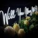 40 C Neon Sign Custom Wedding Decoration Marquee Light Up Letters Will You Marry Me