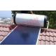 Flat Plate Solar Thermal Collector Hot Water Heater , Roof Mounted Solar Water Heater