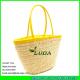 LUDA 2016 hot saling straw handbags light color cornhusk shoulder straw bag
