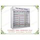 OP-1000 Triple Glass Doors Drugstore Display Freezer with Temperature Humidity Record